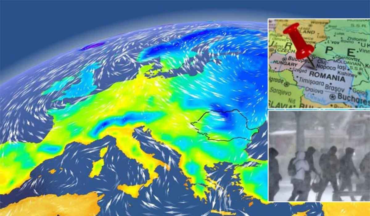 Alerta ANM! Romania, lovita de un val de aer polar. Meteorologii anunta ninsori, viscol si temperaturi negative
