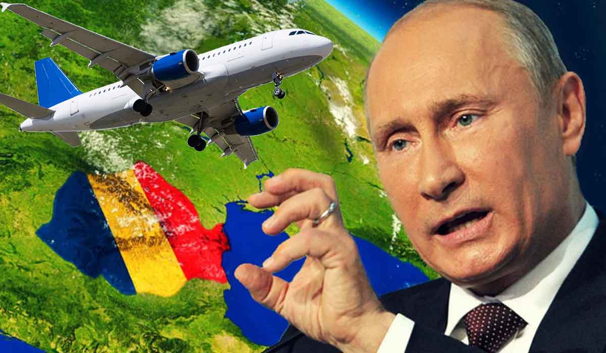 Rusia inchide spatiul aerian pentru 36 de tari. Si Romania e vizata