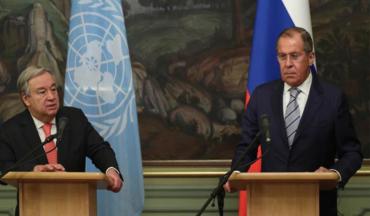Seful ONU l-a pus la punct pe Lavrov: „Este foarte clar si evident”