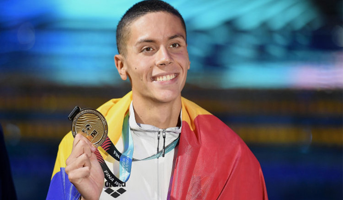 David Popovici, dupa revenirea de la Campionatul Mondial de natatie de la Budapesta: „Imi era tare rusine”