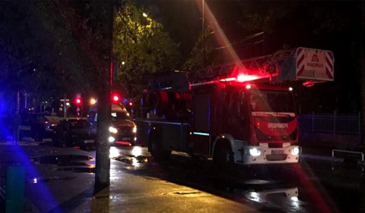 Incendiu la Spitalul de Urgenta pentru Copii din Timisoara. A fost activat Planul Rosu de Interventie