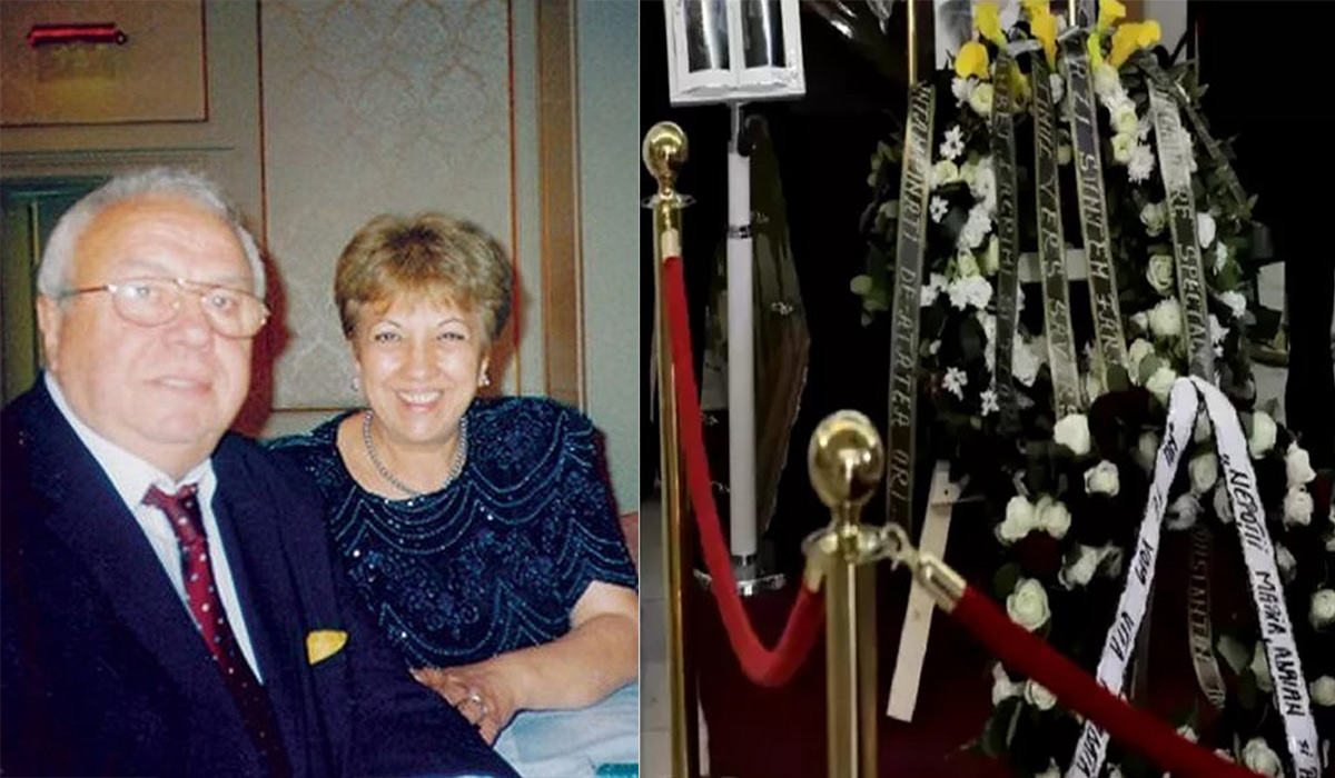 Ce a scris sotia lui Alexandru Arsinel pe coroana de flori depusa la Teatrul Constantin Tanase