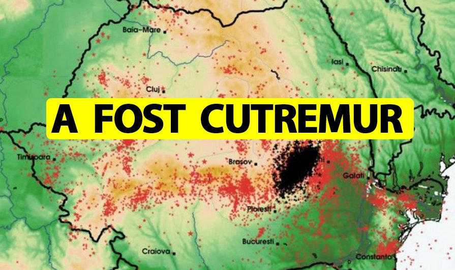 Cutremur puternic in Romania. Unde s-a produs si ce magnitudine a a avut. Anuntul Inspectoratului General pentru Situatii de Urgenta