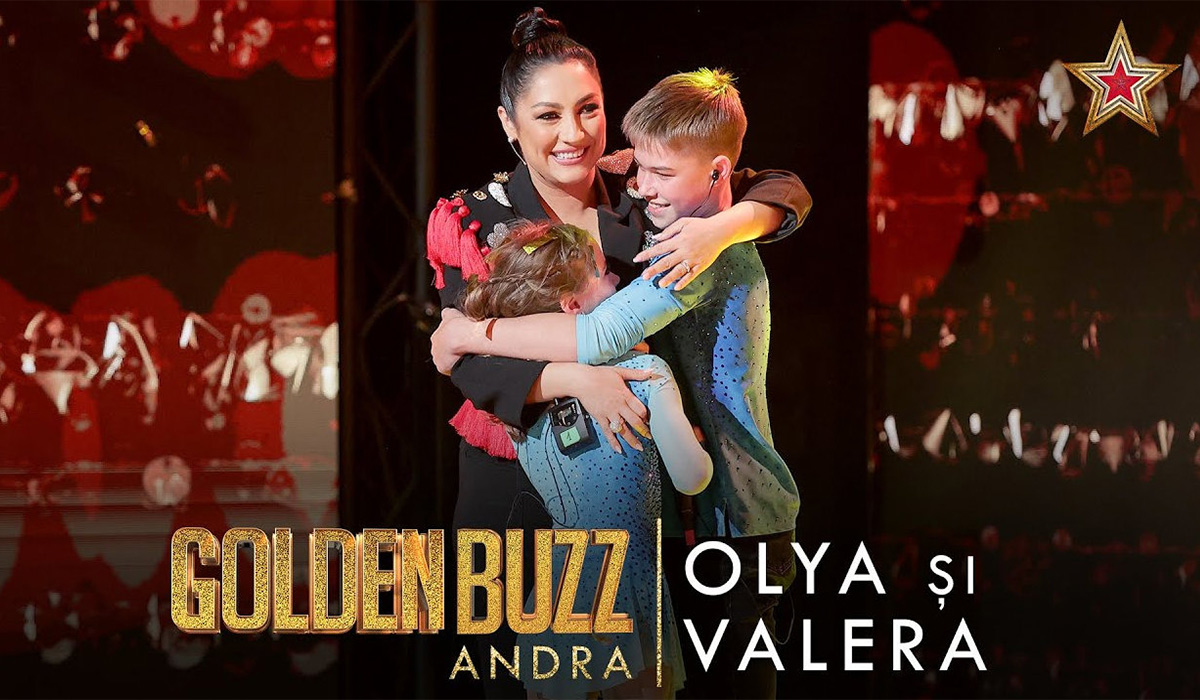 Cine sunt Olya si Valera, al patrulea Golden Buzz de la Romanii au Talent 2023: „Am ajuns la Bucuresti dupa 3 zile”