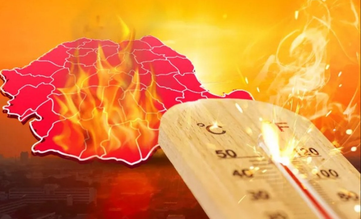 Temperaturi de foc in Romania! Meteorologii anunta Cod ROSU de canicula, termometrele o iau razna: ”Niciodata nu am avut un cod rosu cu o asemenea…”