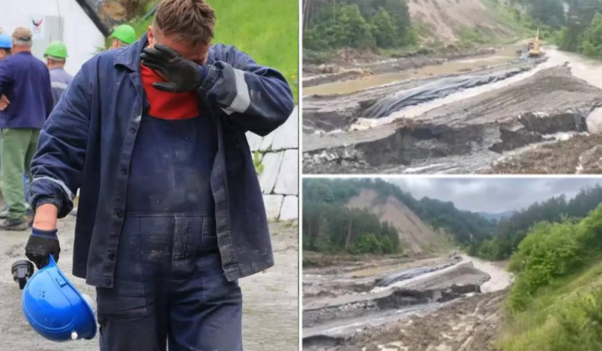 Dezastru la Salina Praid. Digul subteran a cedat. Imaginile cu muncitorii din zona care plang au cutremurat o tara intreaga: „Discutam despre mii de oameni in pericol de…”