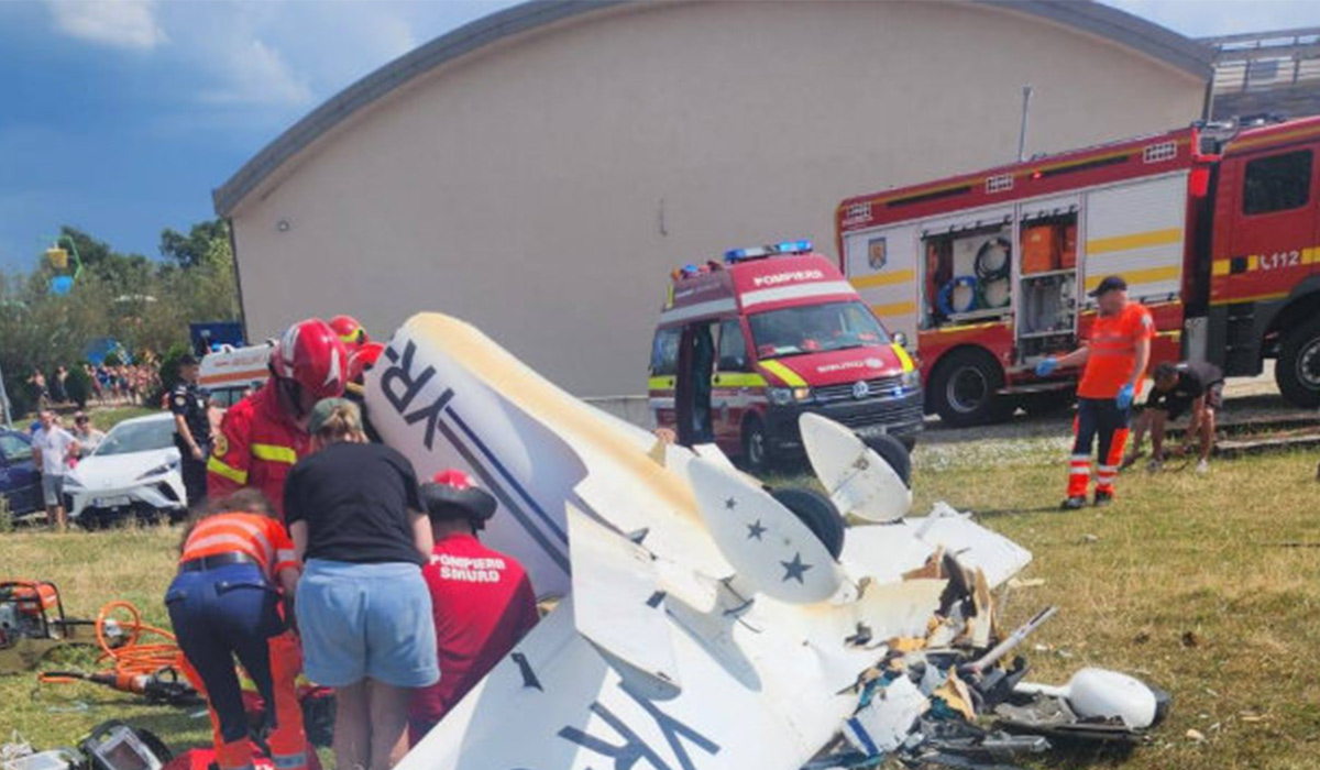 Tragedie aviatica in Romania. Exista un singur supravietuitor!