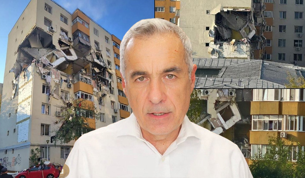 Calin Georgescu iese la rampa dupa explozia blocului din Rahova: „Raul nu vine doar din intamplare…”
