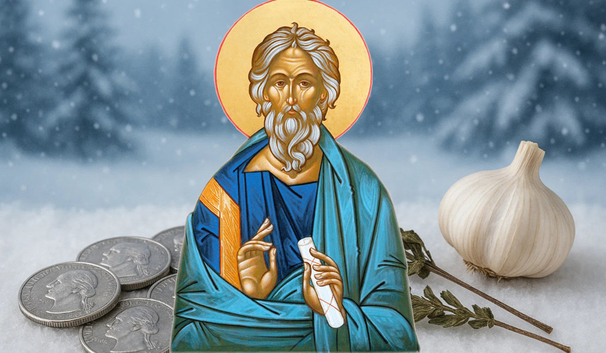 Ce trebuie sa ai in buzunar de Sfantul Andrei pentru a avea noroc in viata, belsug si binecuvantare