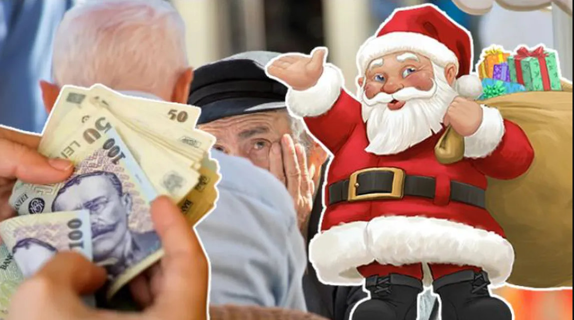 Decembrie vine cu bani in plus! Cine sunt pensionarii care primesc sume suplimentare inainte de sarbatori