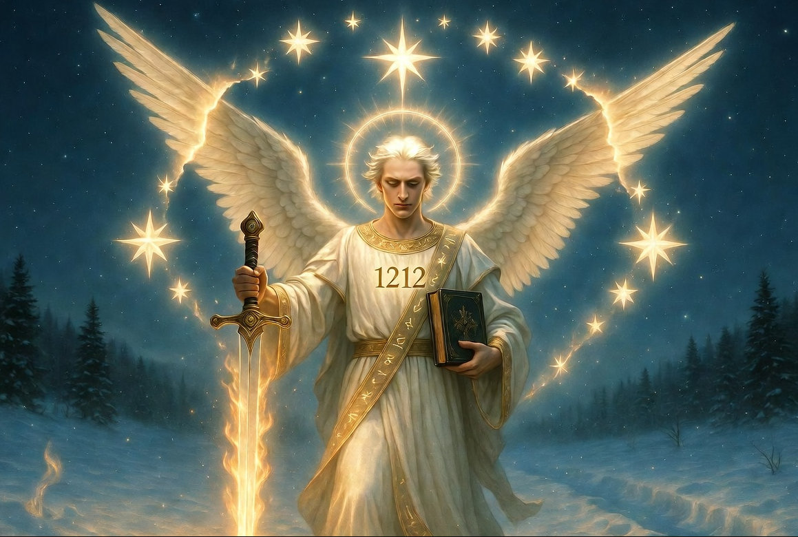 Cea mai puternica zi a anului: 12/12 – Ziua in care Ingerul 1212, Ingerul Dreptatii, suna trezirea divina. Rupe lanturile, curata tot ce e fals si rescrie destinul zodiilor