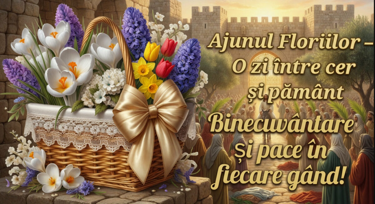 Ajunul Floriilor 2026: Ce nu se face maine in Sambata Floriilor sau Sambata lui Lazar