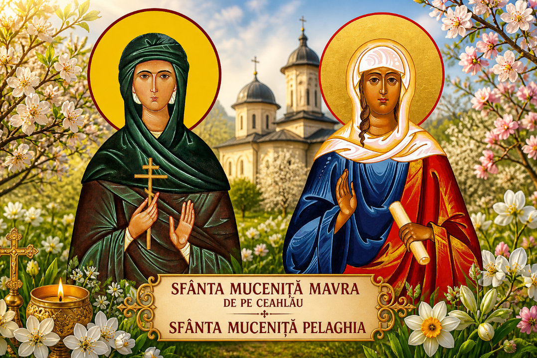 Calendar ortodox 4 mai 2026. Sunt praznuite doua mari Sfinte Mucenite facatoare de minuni si grabnic ajutatoare ale femeilor necajite