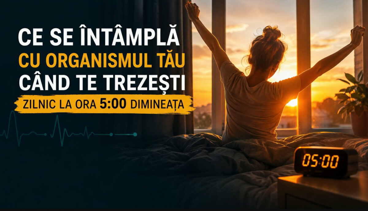 Ce se intampla cu organismul tau cand te trezesti zilnic la ora 5:00 dimineata