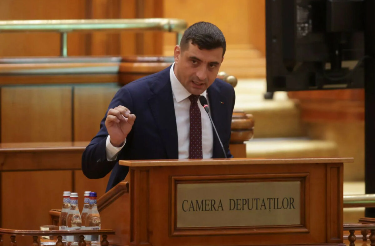 George Simion, anuntul facut inainte de votarea motiunii de cenzura.