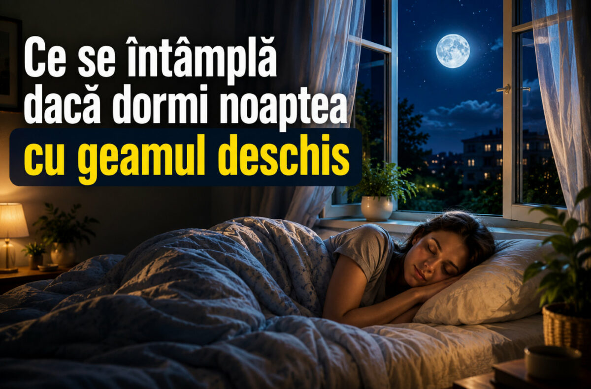 Ce se intampla daca dormi noaptea cu geamul deschis. Ce trebuie sa stii inainte sa faci asta