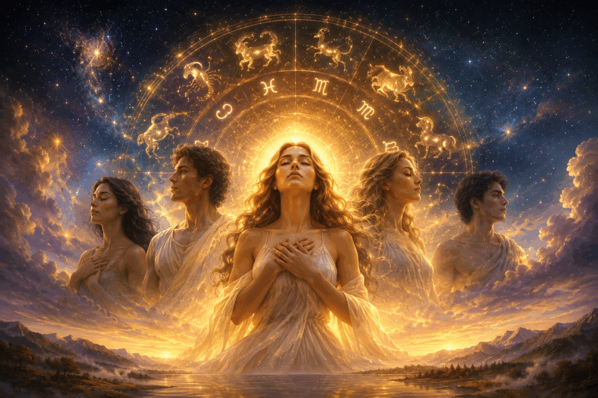 Sunt zodiile cu ENERGII DIVINE! Parcă o forță nevăzută le protejează la fiecare pas. Te numeri printre ele?