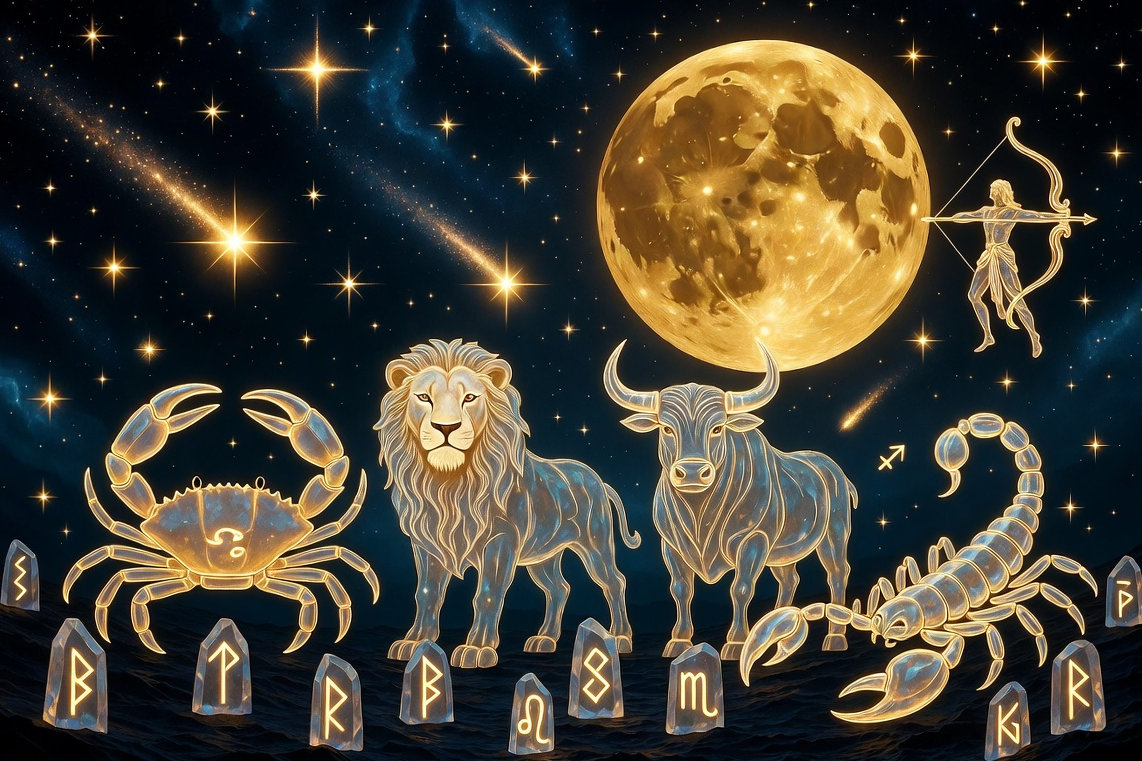 Mesajul Runelor pentru marti, 14 iulie 2026. Patru zodii primesc vesti extraordinare. Destinul se schimba intr-o singura zi