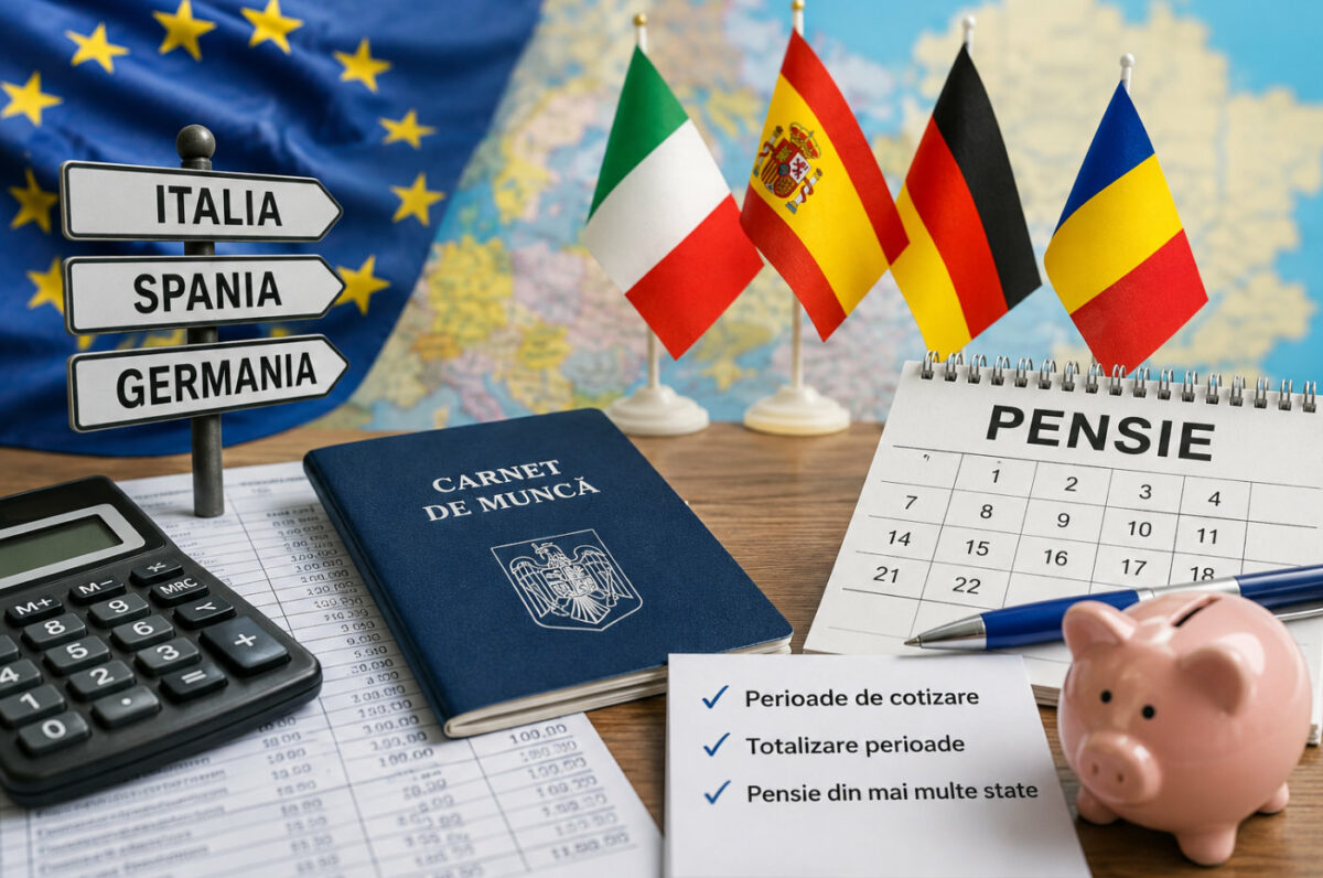 Ai muncit in Italia, Spania sau Germania? Cum se calculeaza pensia daca ai lucrat in mai multe state europene