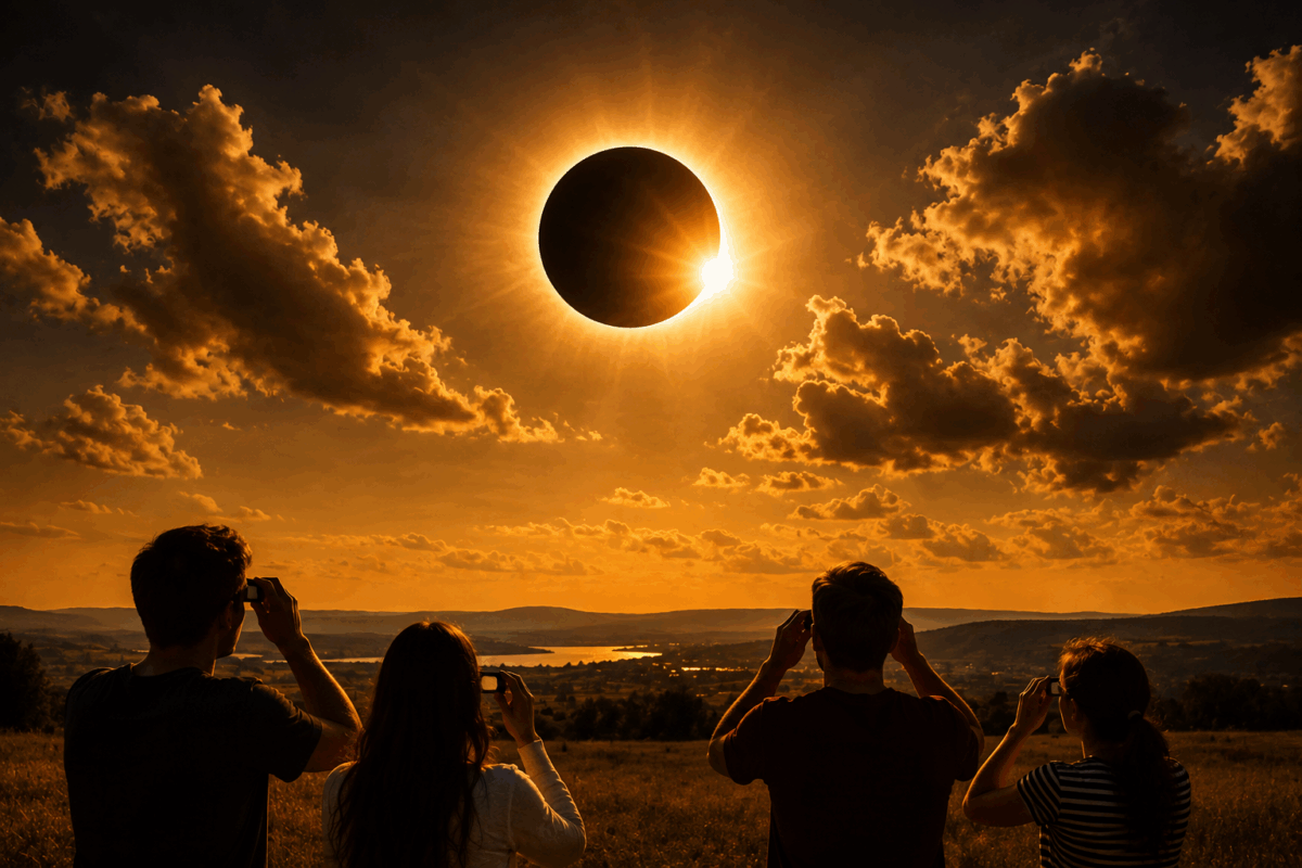 ECLIPSA DE SOARE din 12 AUGUST! Greseala care iti poate afecta vederea – cum urmaresti fenomenul in siguranta