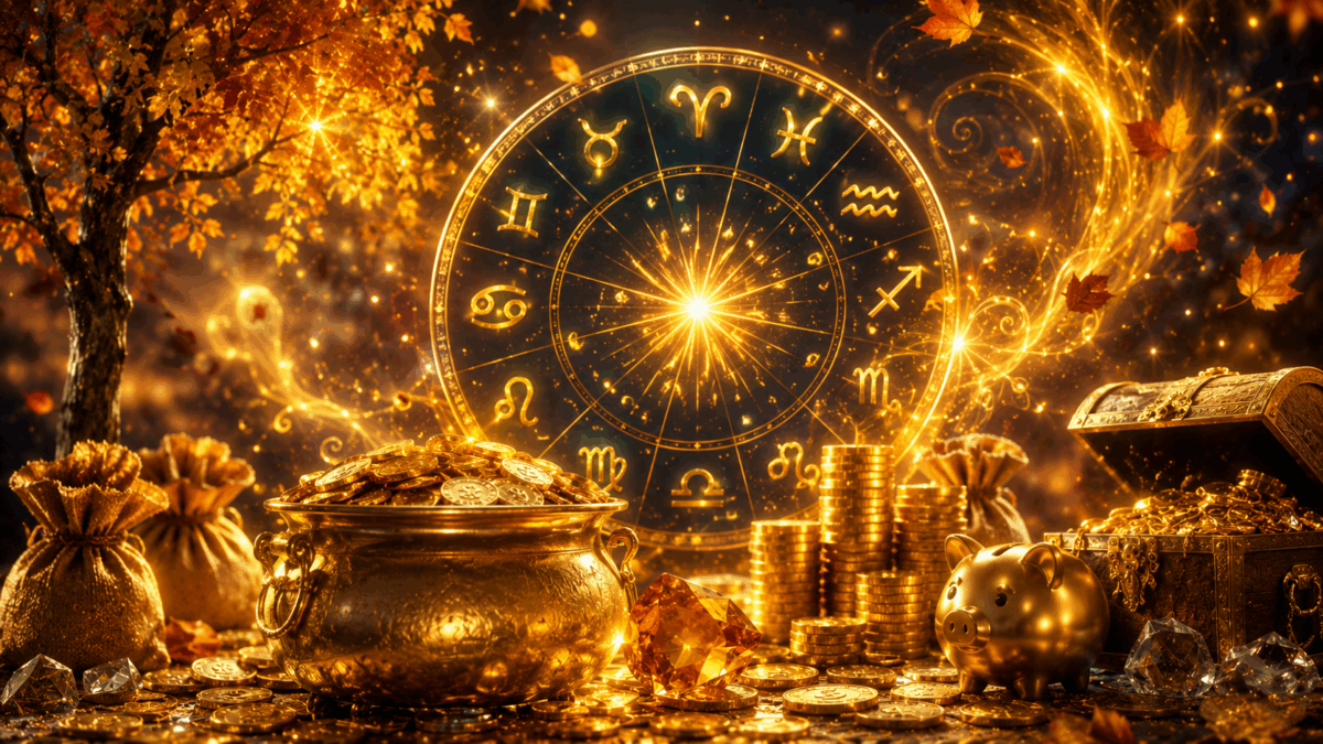 TOAMNA 2026 deschide PORTILE BELSUGULUI! 7 zodii au LIPICI LA BANI: apar noi surse de venit si sanse care le pot schimba situatia financiara.