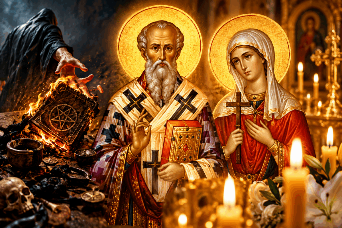 2 octombrie, ziua Sfantului care a invins vrajitoria! Este chemat pentru izbavirea de farmece si blesteme. Rugaciunea pentru sanatatea familiei