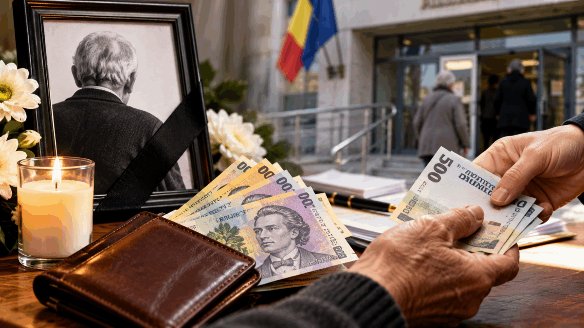 ULTIMA PENSIE NU SE PIERDE DUPA DECES! Cine are dreptul sa incaseze BANII si ce acte trebuie depuse la Casa de Pensii!