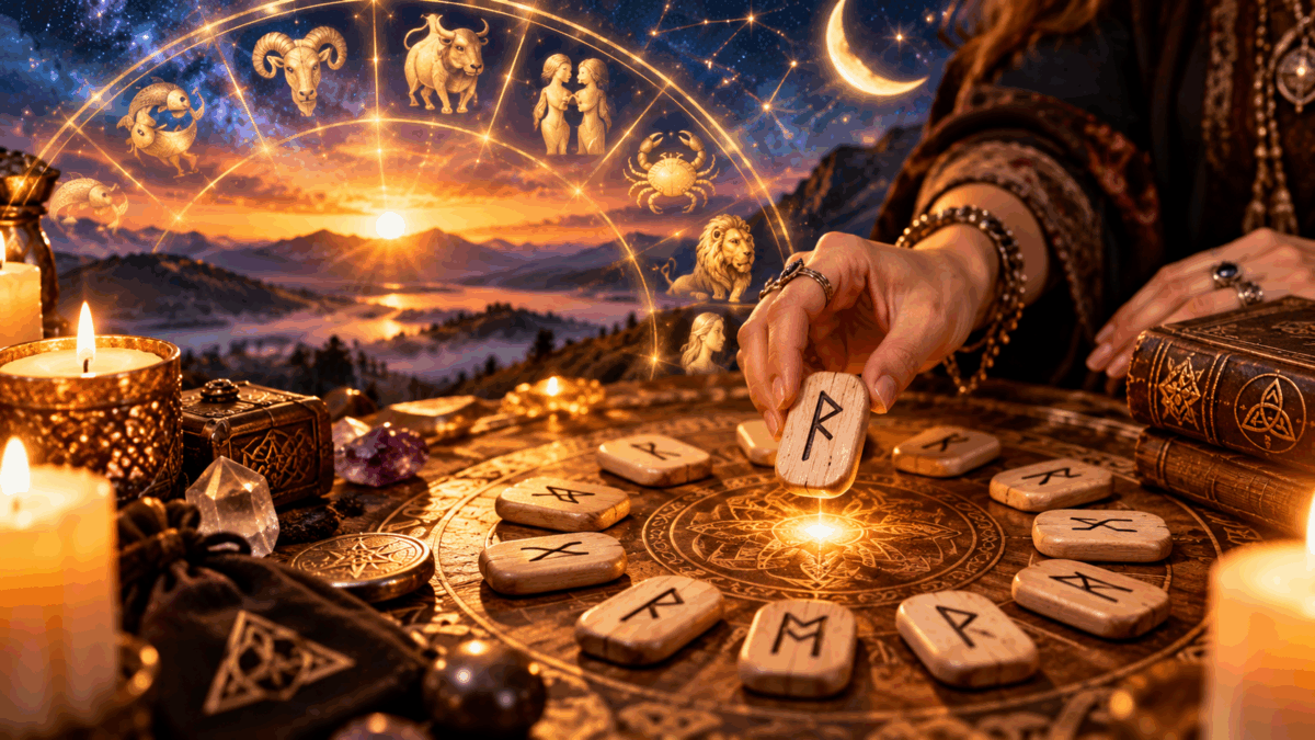 HOROSCOP RUNE 26 OCTOMBRIE! 4 zodii au NOROC URIAS, vin bani si bucurii! Alte zodii primesc avertismente importante!