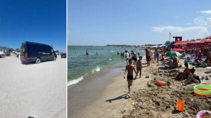 Alerta pe litoral, la Eforie...