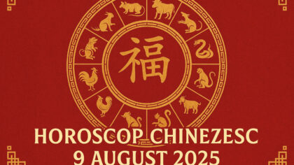 Horoscop Chinezesc pentru sambata, 9...