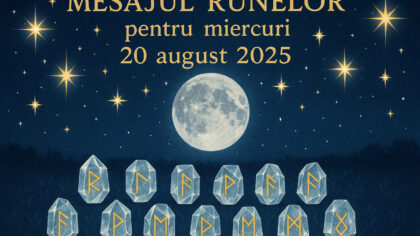 Mesajul Runelor pentru miercuri, 20...