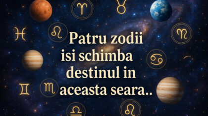 Patru zodii isi schimba destinul...