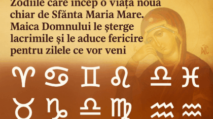 Zodiile care incep o viata...