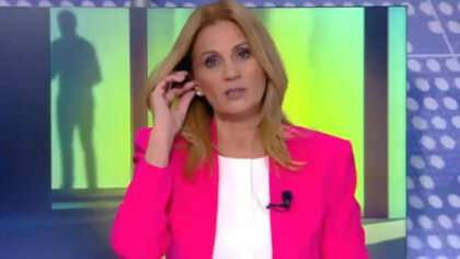 Anca Alexandrescu, in lacrimi in...