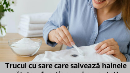 Trucul cu sare care face...