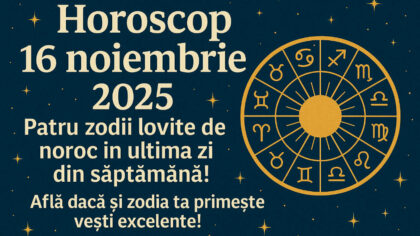 Horoscop zilnic, 16 noiembrie 2025....