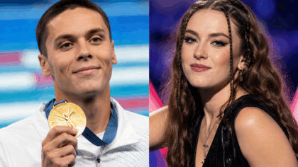 David Popovici si Alexandra Capitanescu,...
