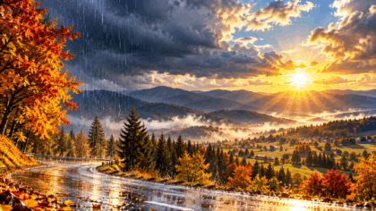 Prognoza meteo pentru ultimul weekend...