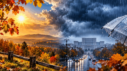 Toamna loveste brusc Romania! Temperaturile...