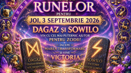 Mesajul Runelor pentru 3 septembrie...