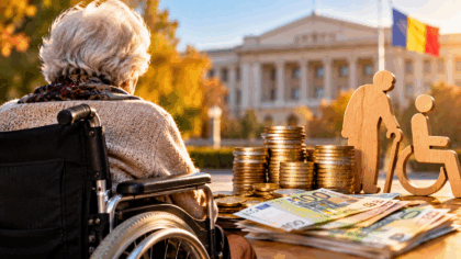Bani in plus pentru pensionarii...