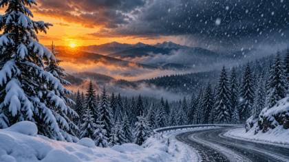Iarna loveste mai devreme! Temperaturile...
