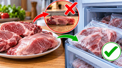 Ai dezghetat prea multa carne?...